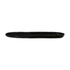 Black PU Black Fleece Cloth