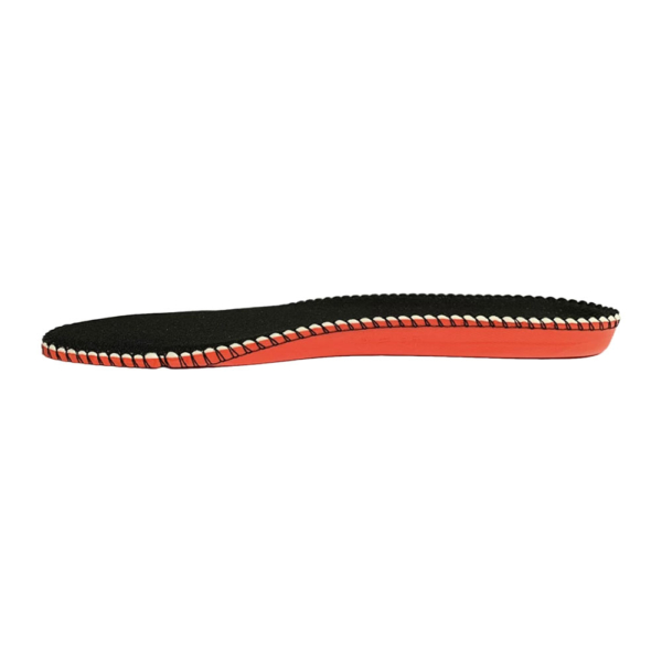 Red PU black fleece cloth b